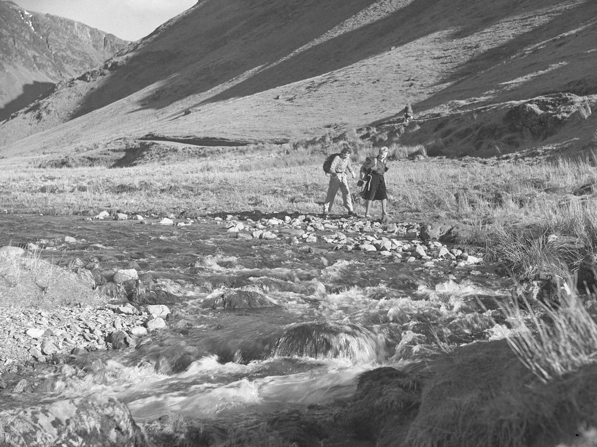 Walkers in Fells, Honister