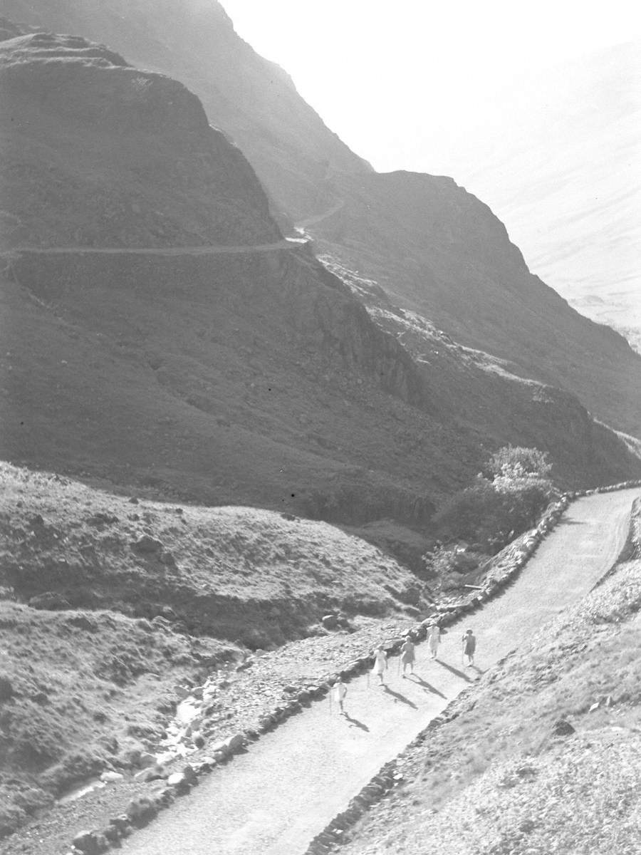 Walking through Fells, Honister