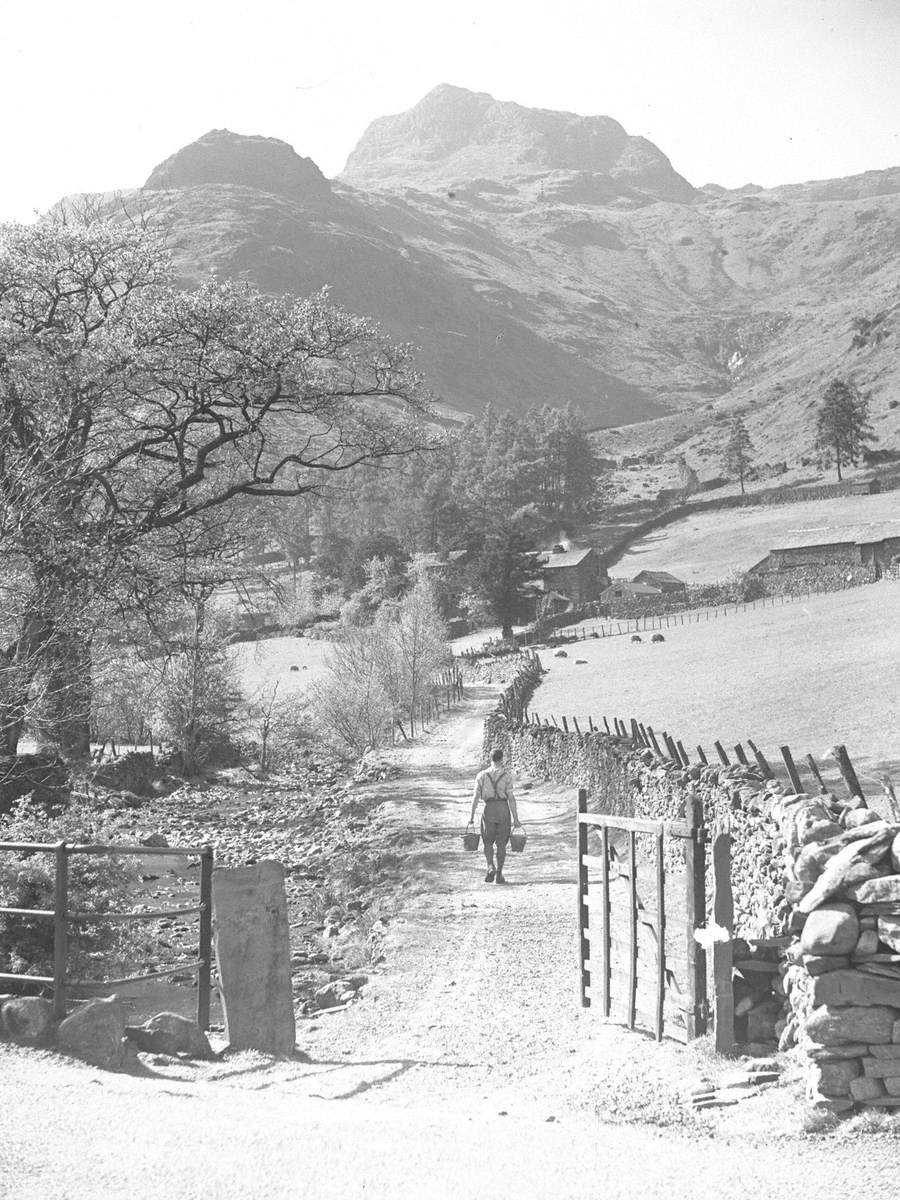 Man Carrying Buckets, Millbeck