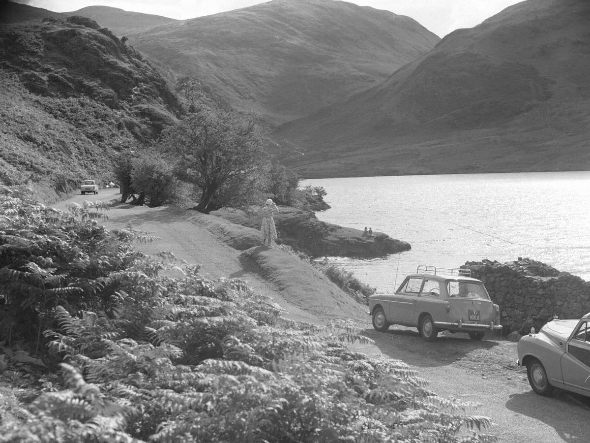 Swimming at Crummock Water