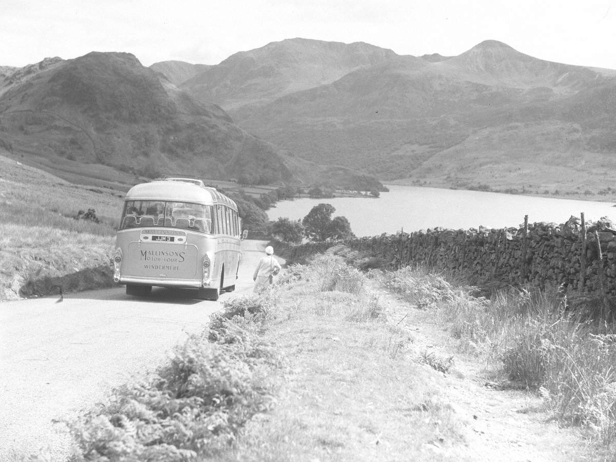 Bus Tour at Crummock Water