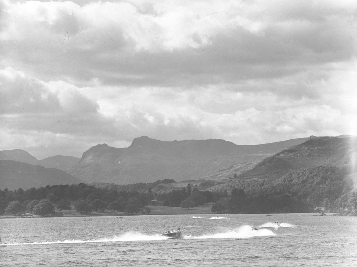 Motor Boat Racing on Windermere