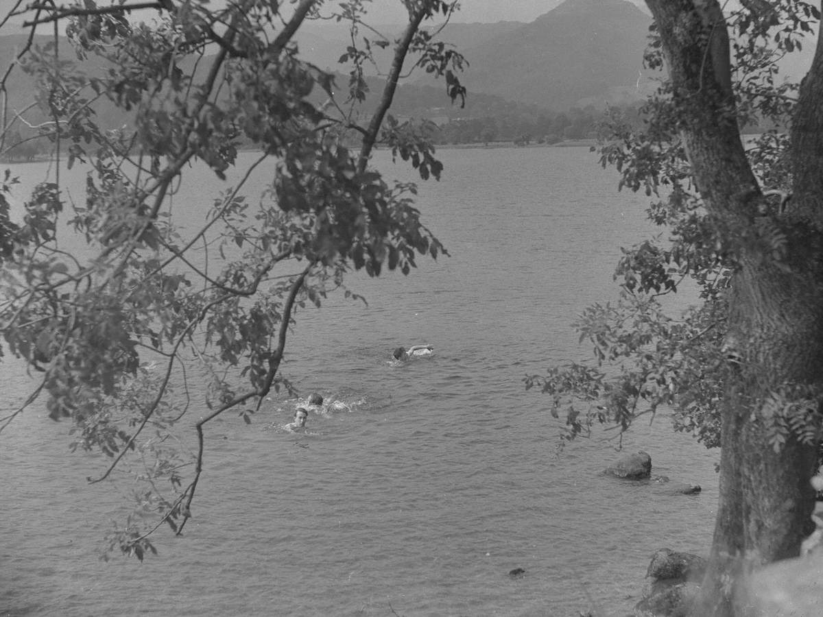 Swimming at Grasmere