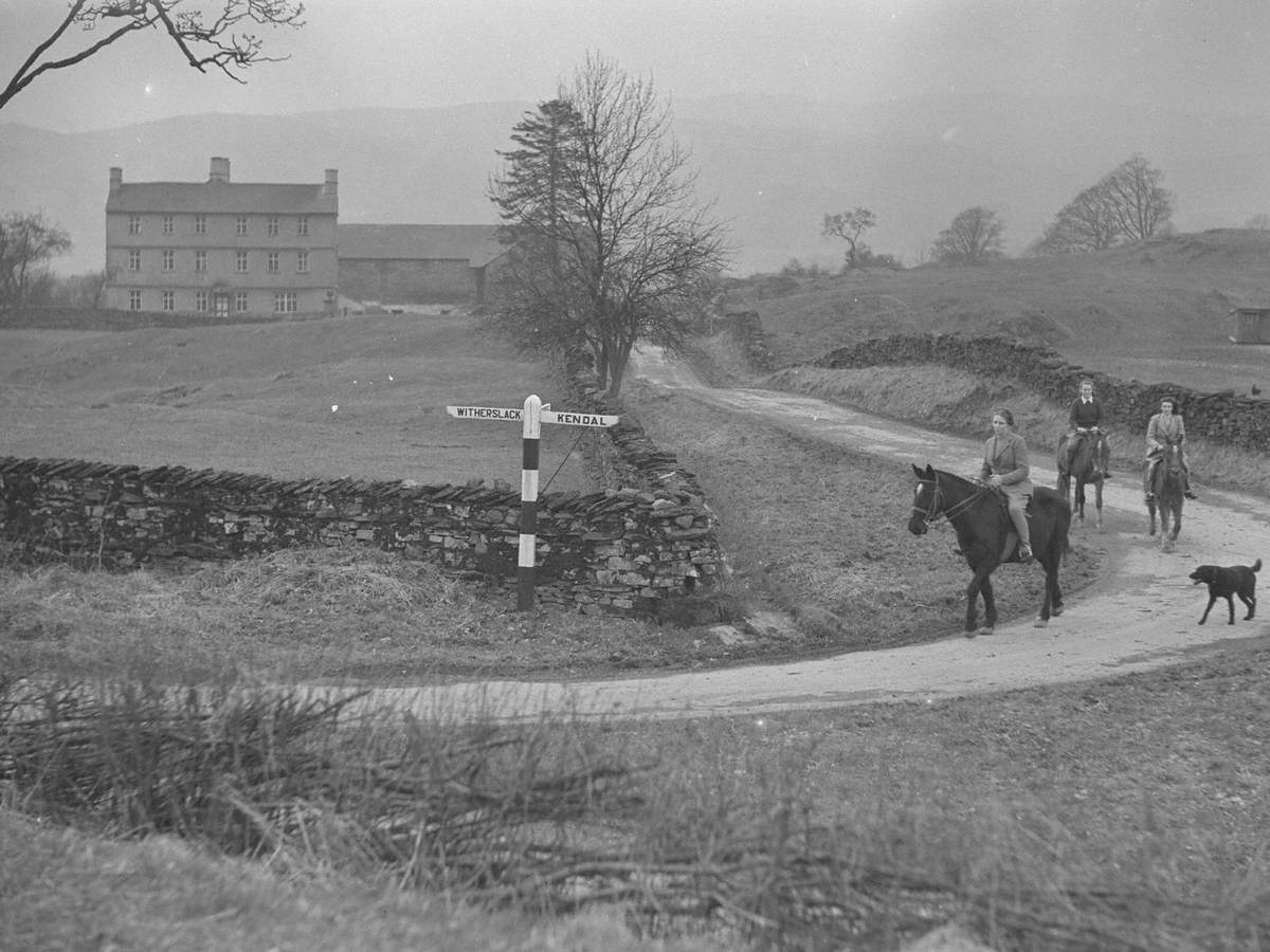 Horse Riders at Cowmire Hall