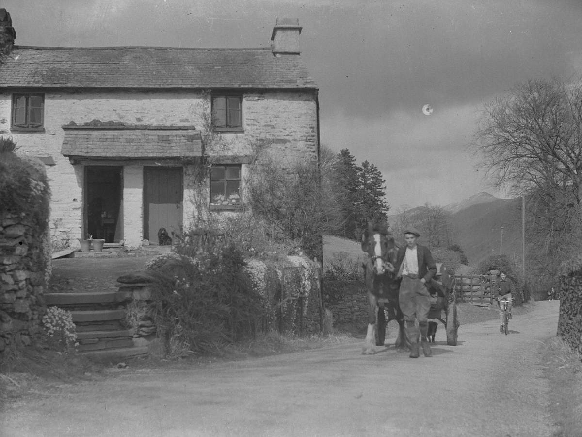Horse and Cart at Troutbeck