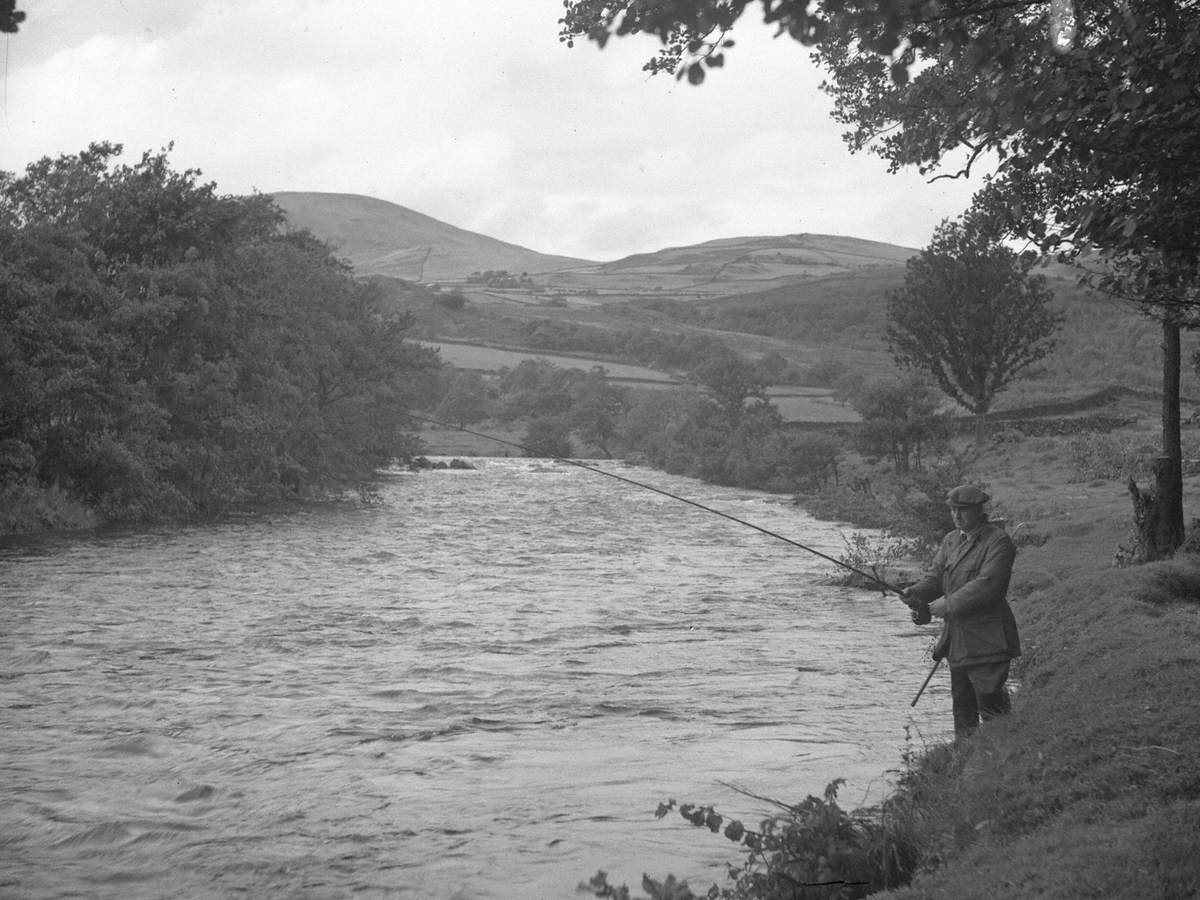 Fishing at Duddon
