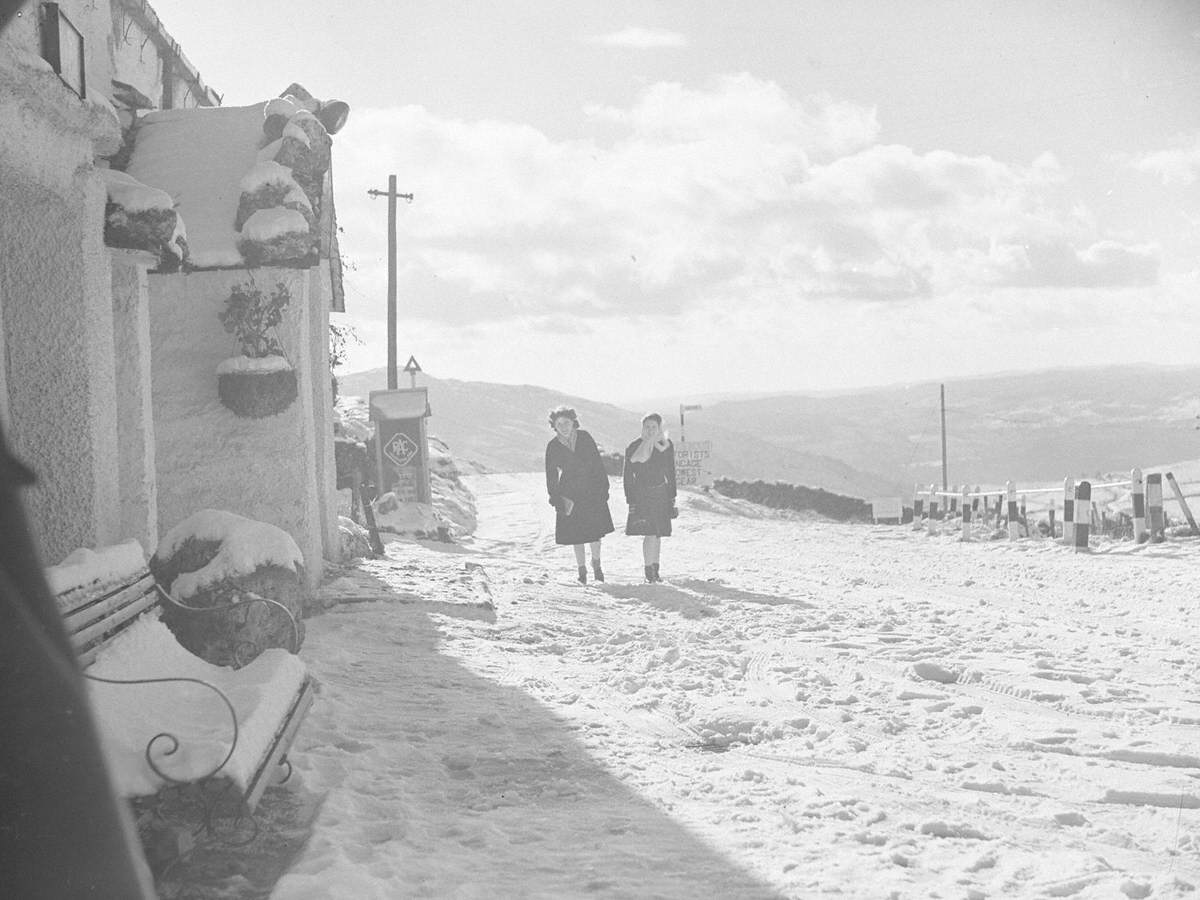 Kirkstone Summit in Winter