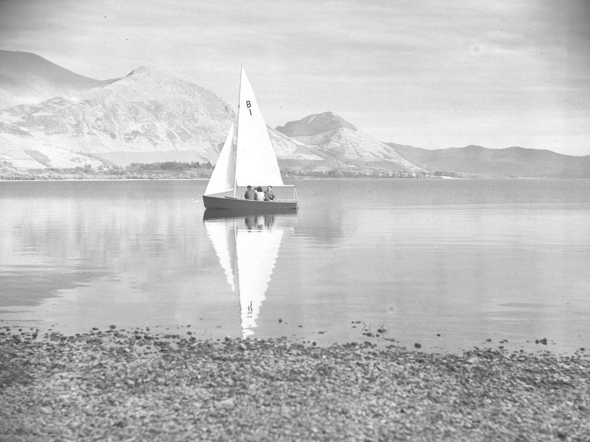 Sailing at Bassenthwaite Art UK