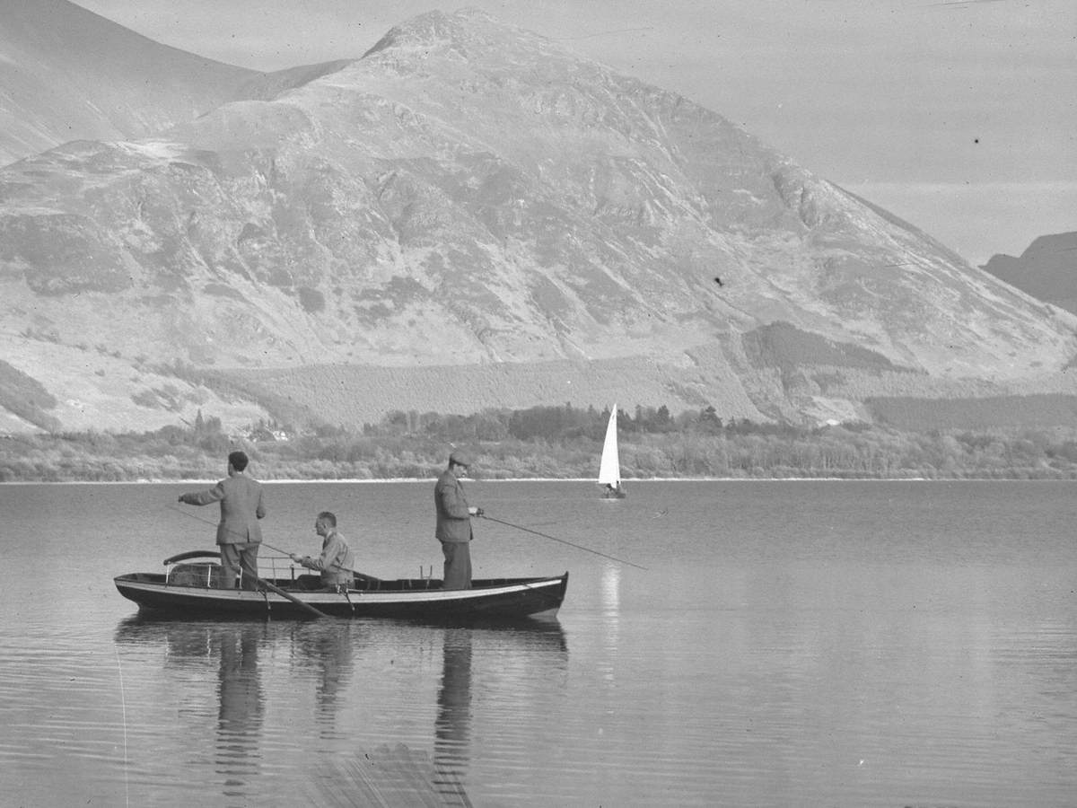 Fishing at Bassenthwaite Art UK