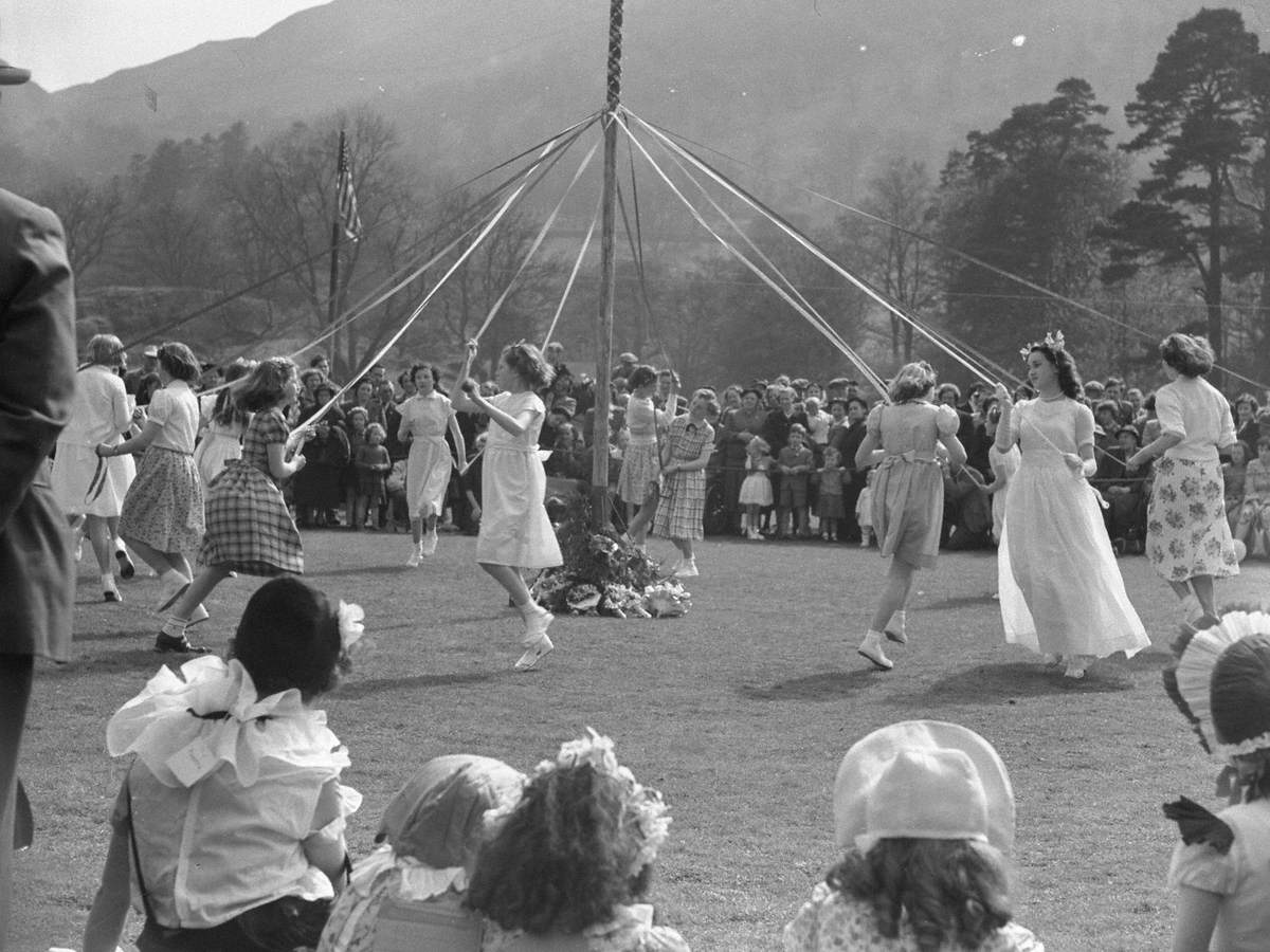 Maypole Dancing at Hartsop