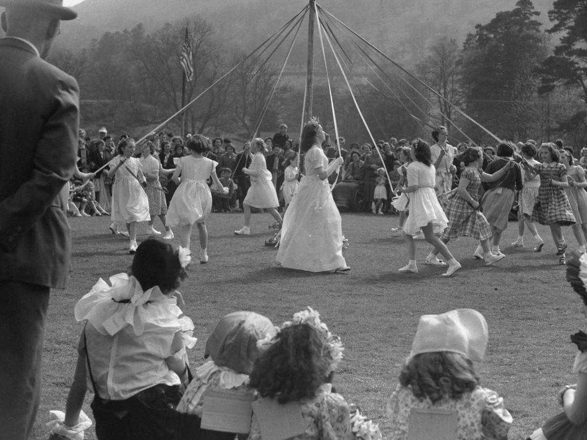 Maypole Dancing at Hartsop