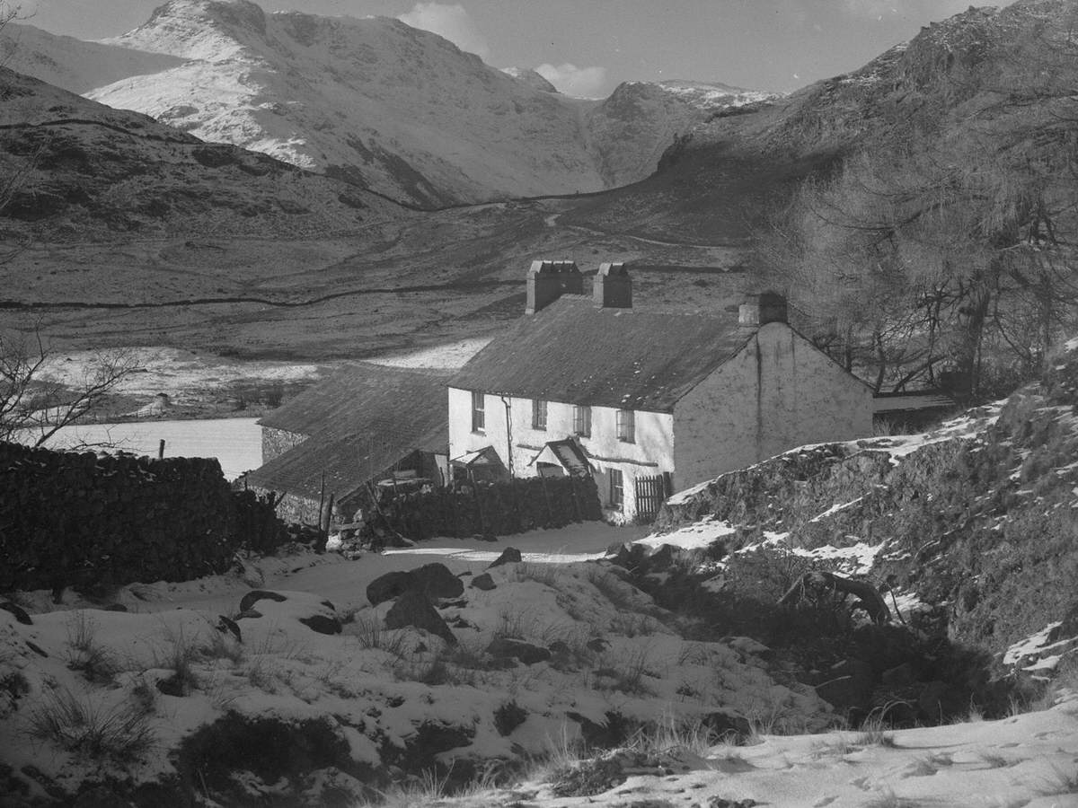 Blea Tarn Farm in Winter