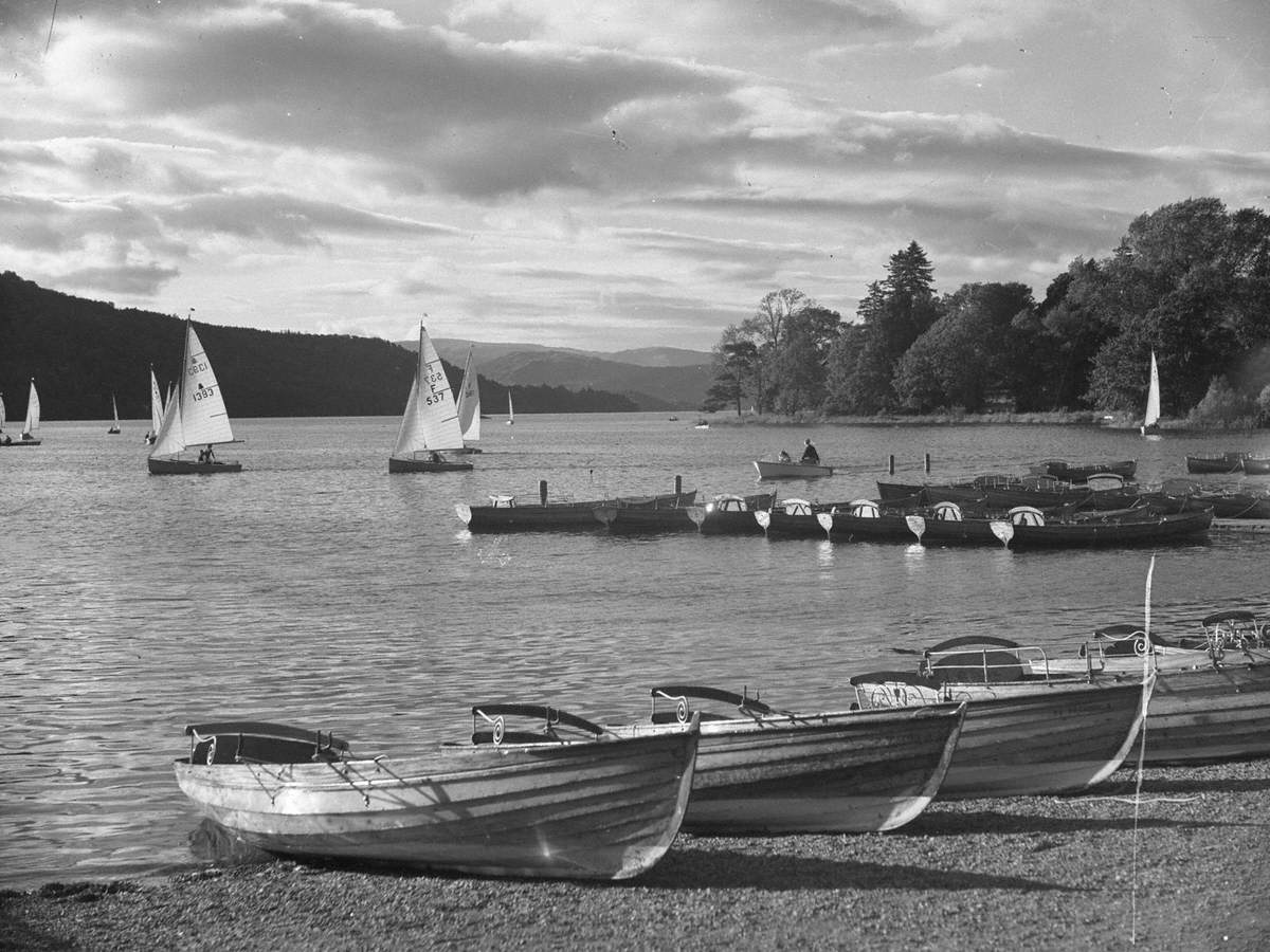 Rowing Boats in Bowness Bay