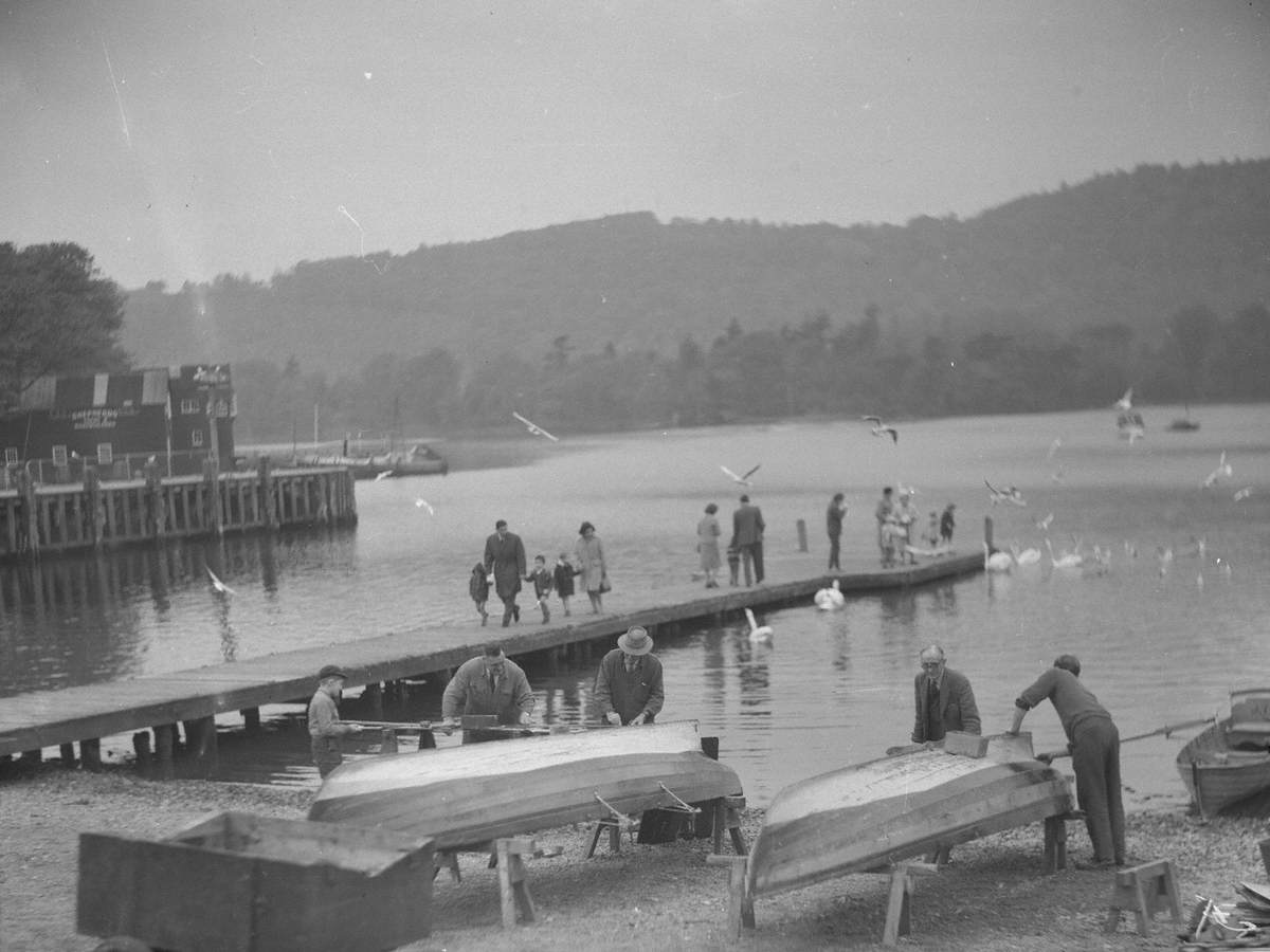 Rowing Boats at Windermere