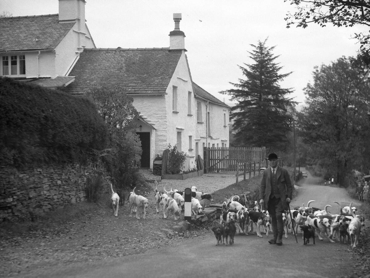 Hunt on Foot at Borwick Field