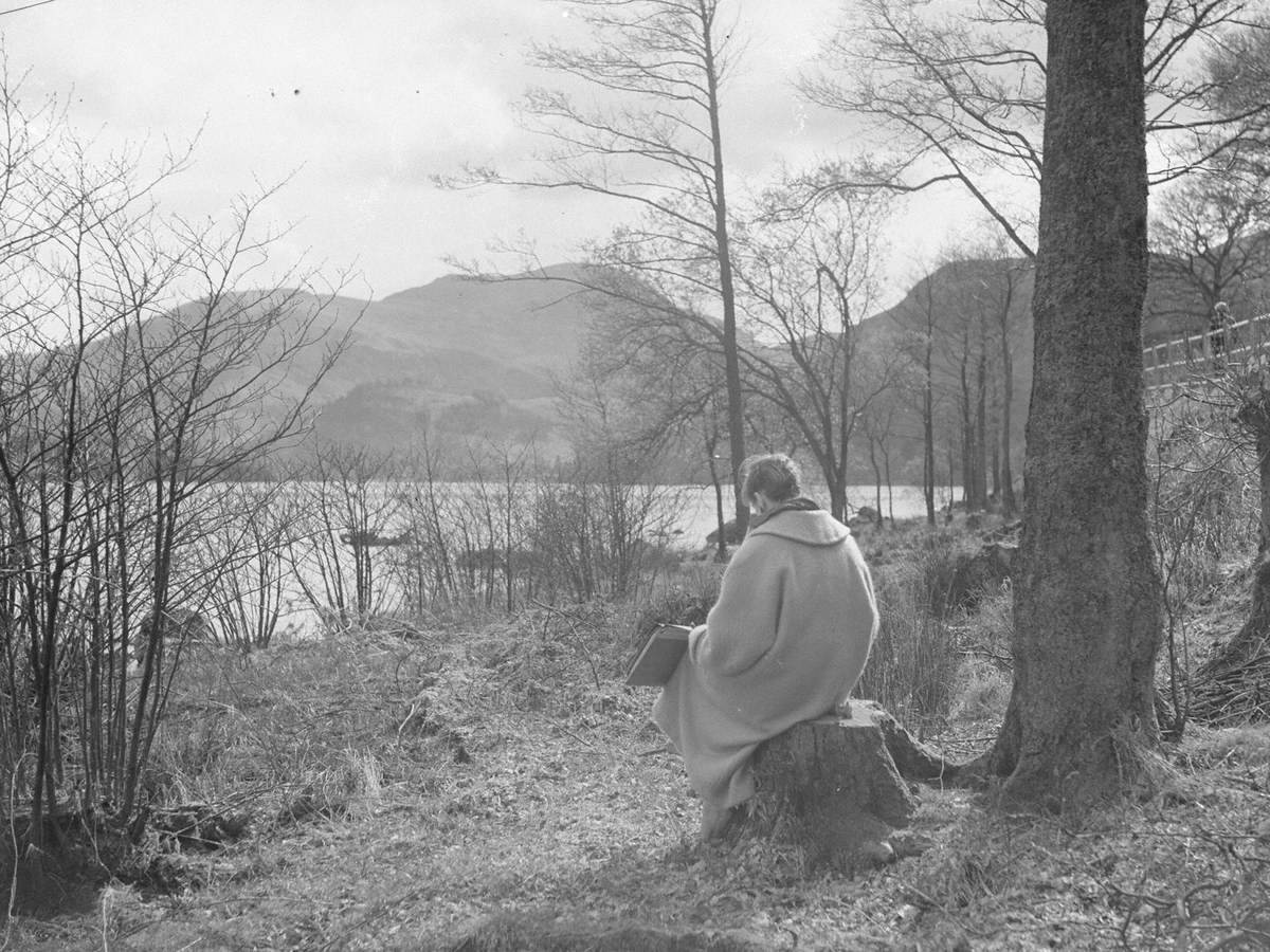 Woman at Troutbeck Art UK