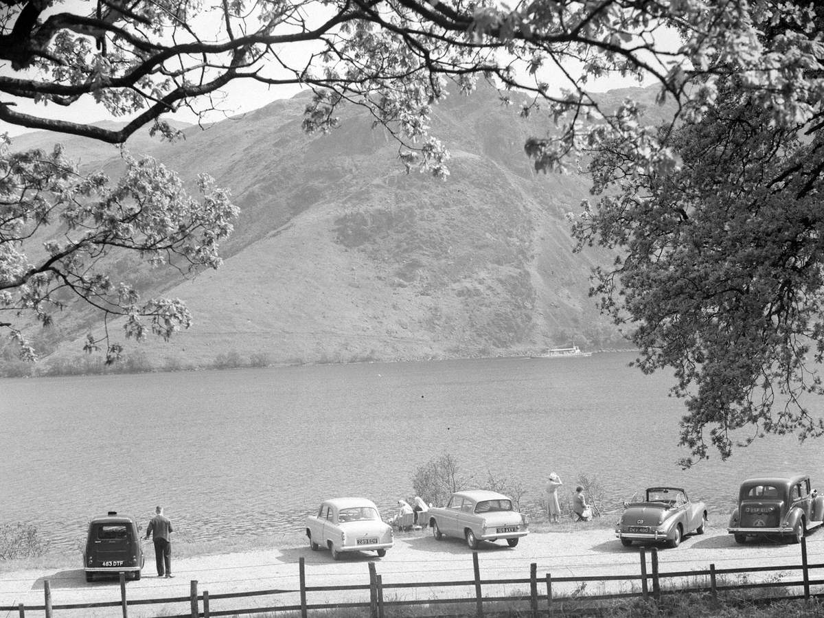 Car Park at Lake, Ullswater
