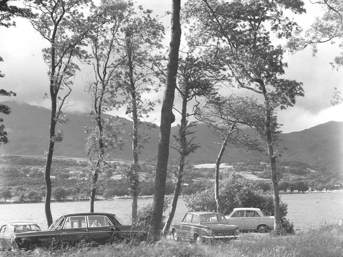 Cars at Coniston