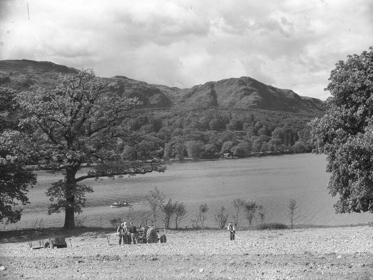 Farm Workers at Coniston