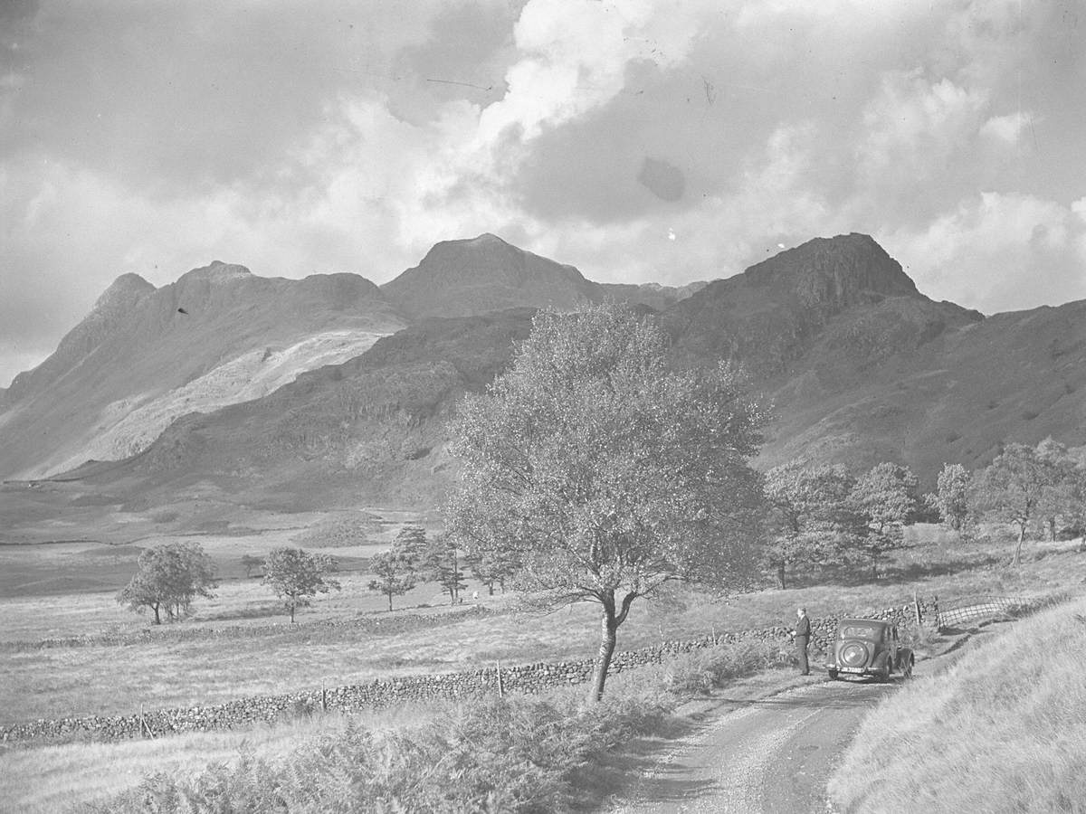 View from the Road, Blea Tarn in Langdale