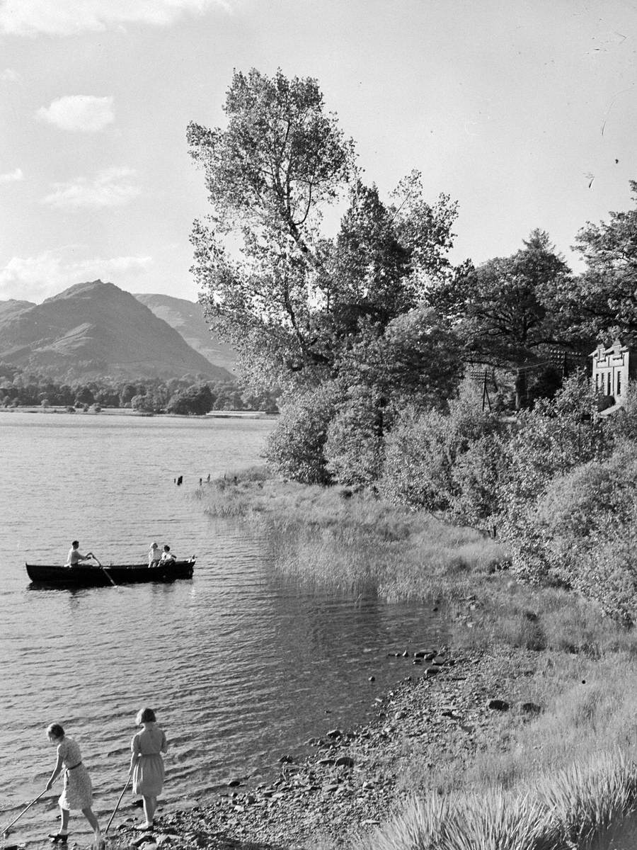 Rowing on Grasmere Art UK