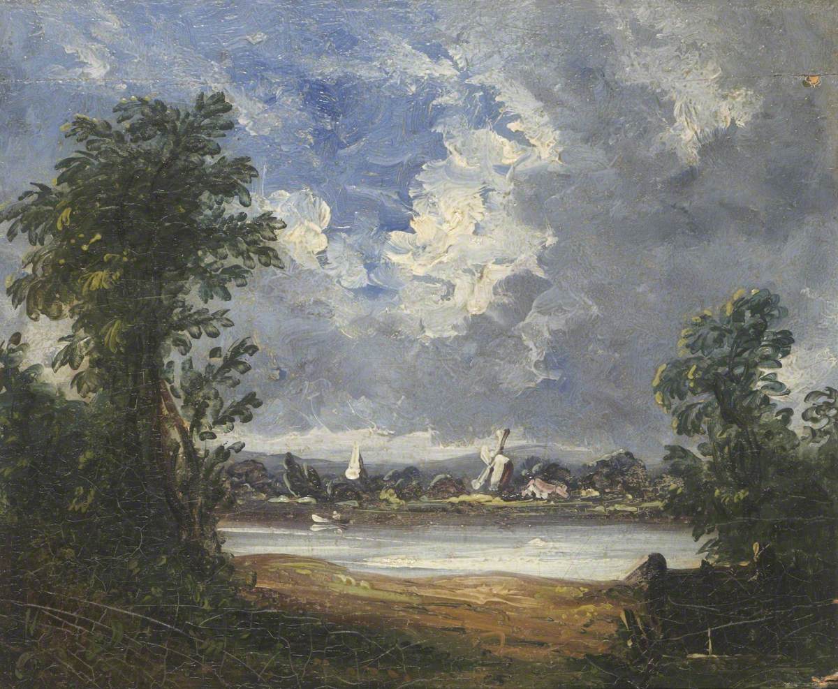Landscape with Windmill