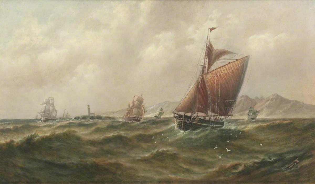 Sailing Ships off Whitehaven