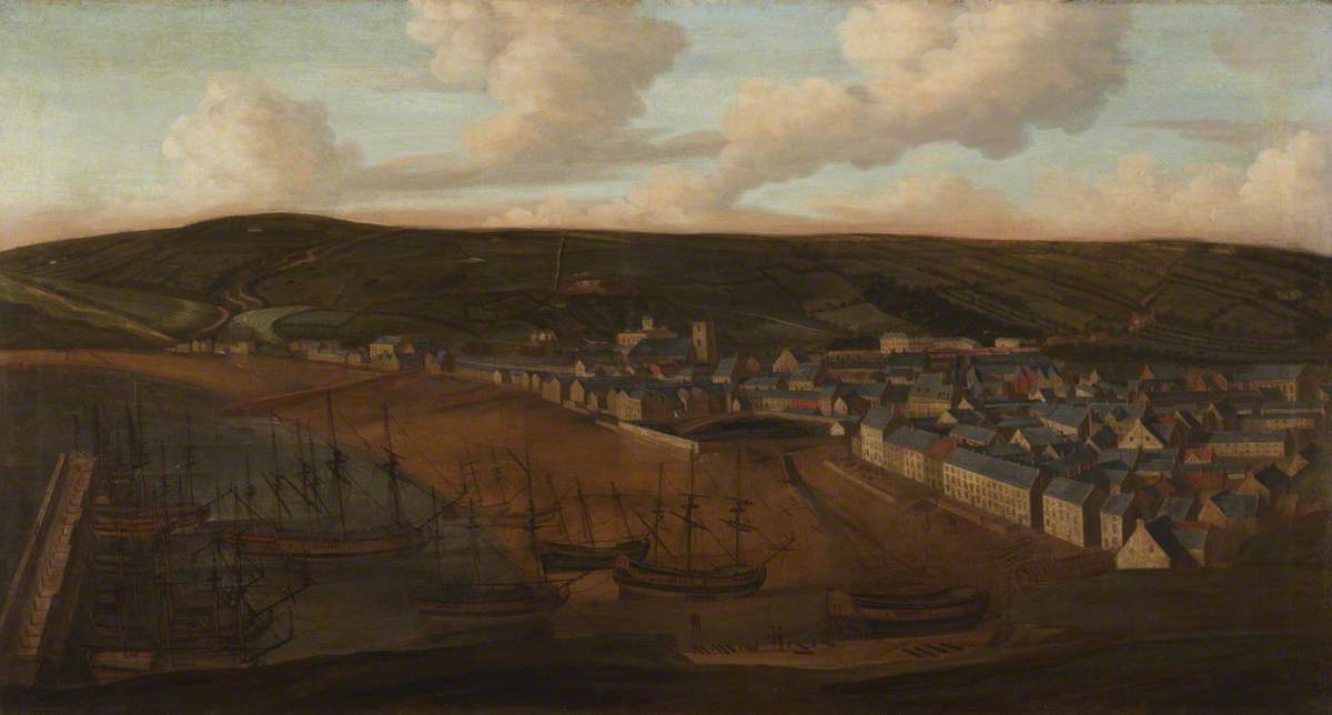 Whitehaven Harbour from Mount Pleasant