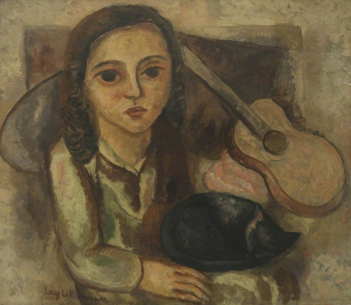 Menina e gatto (Girl with a Cat)