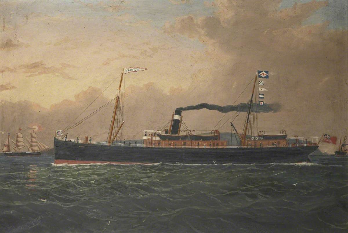 SS 'Yarrow' of Glasgow off Baily