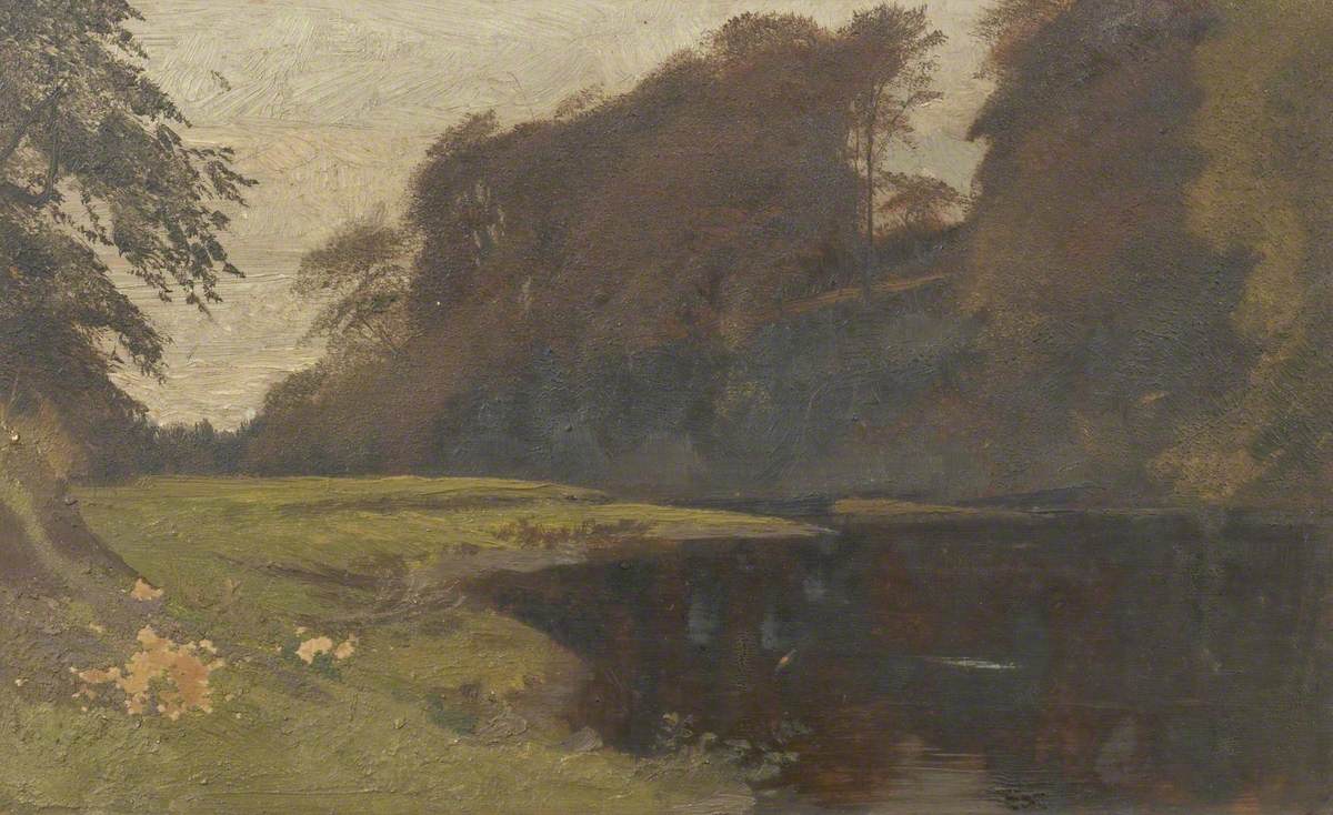 River Scene near Naworth