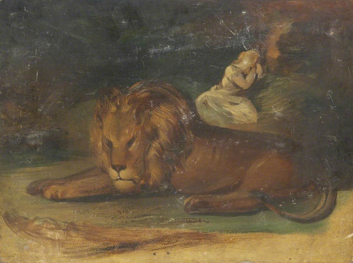 Una and the Lion | Art UK