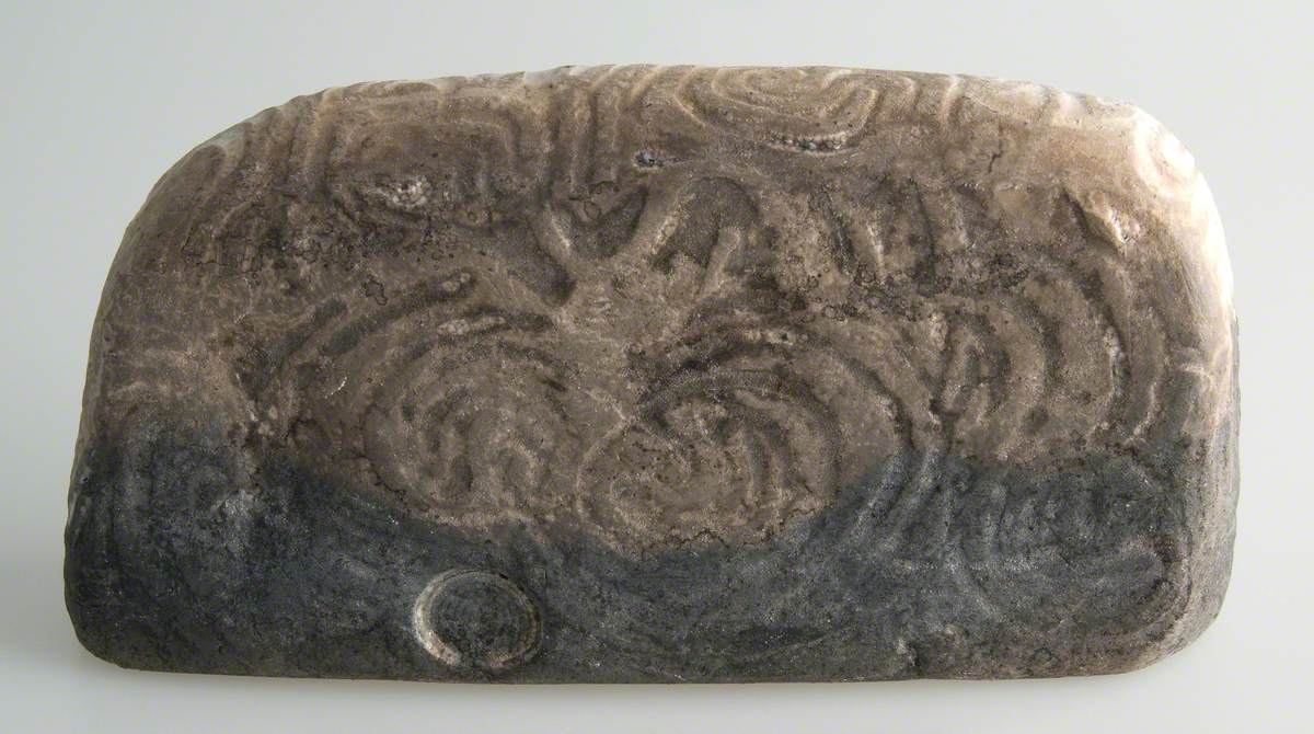 Carved Stone with Animal