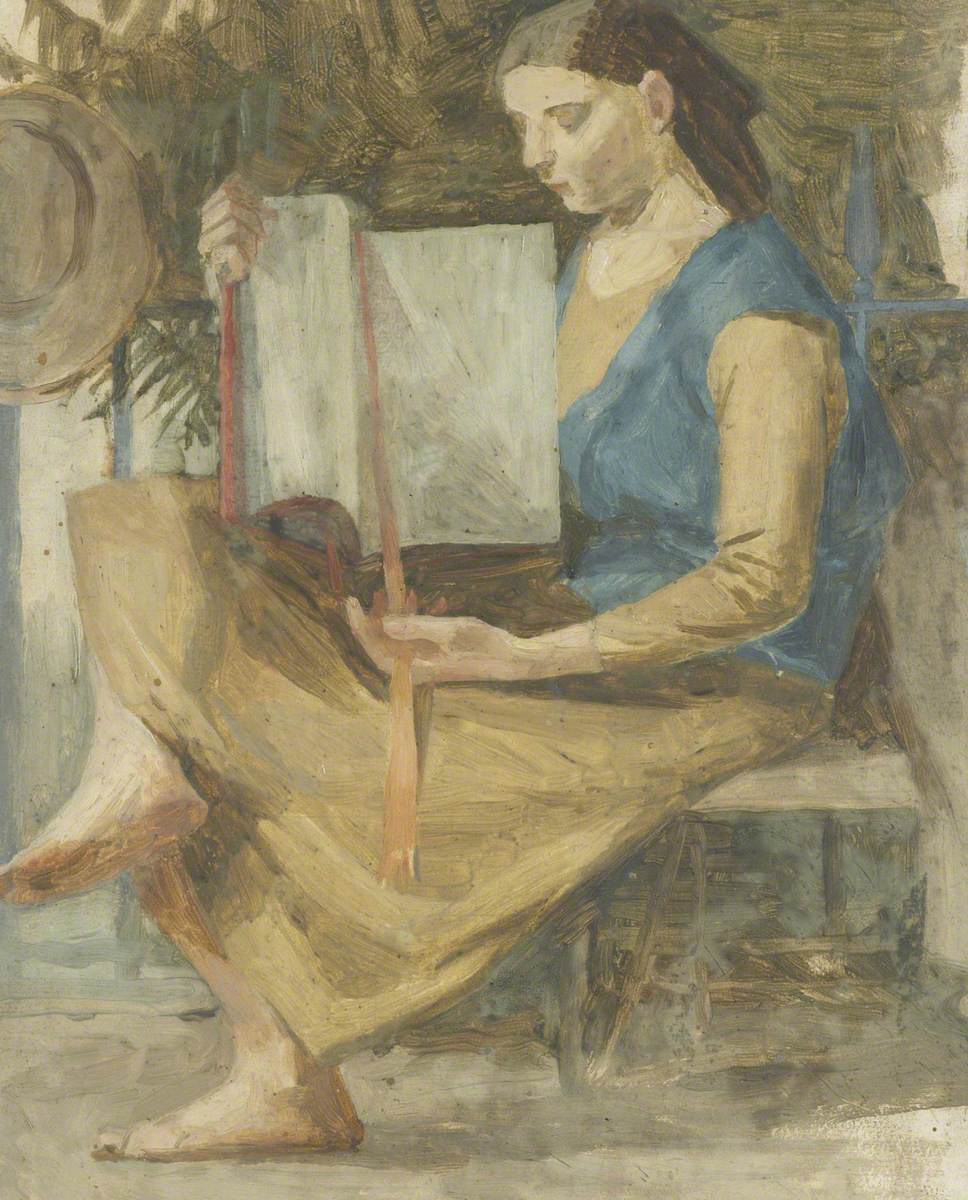 Woman with a Book