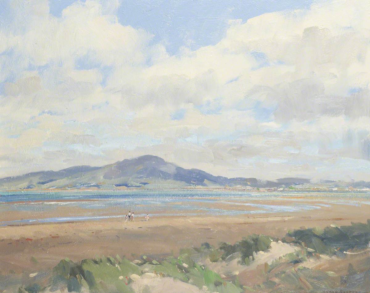 Criffel from the Dunes at Mawbray