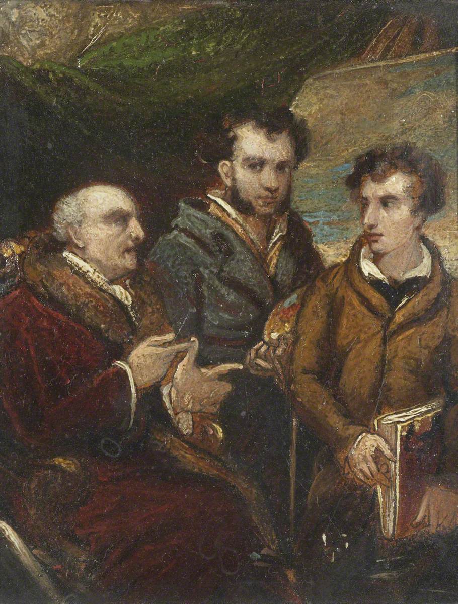 Benjamin Haydon (1786–1846), Benjamin West (1738–1820) and John Opie (1761–1807)