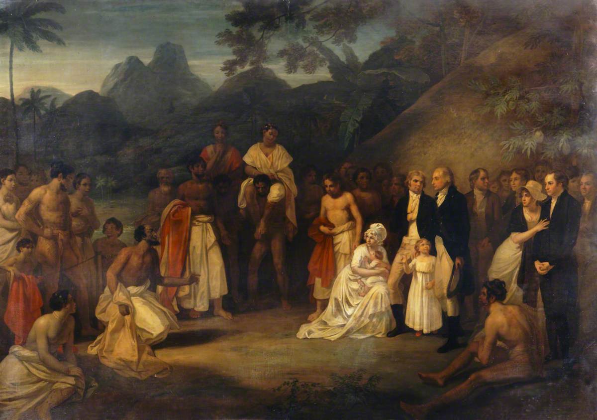 The Cession of Matavai (in Tahiti) to Captain James Wilson