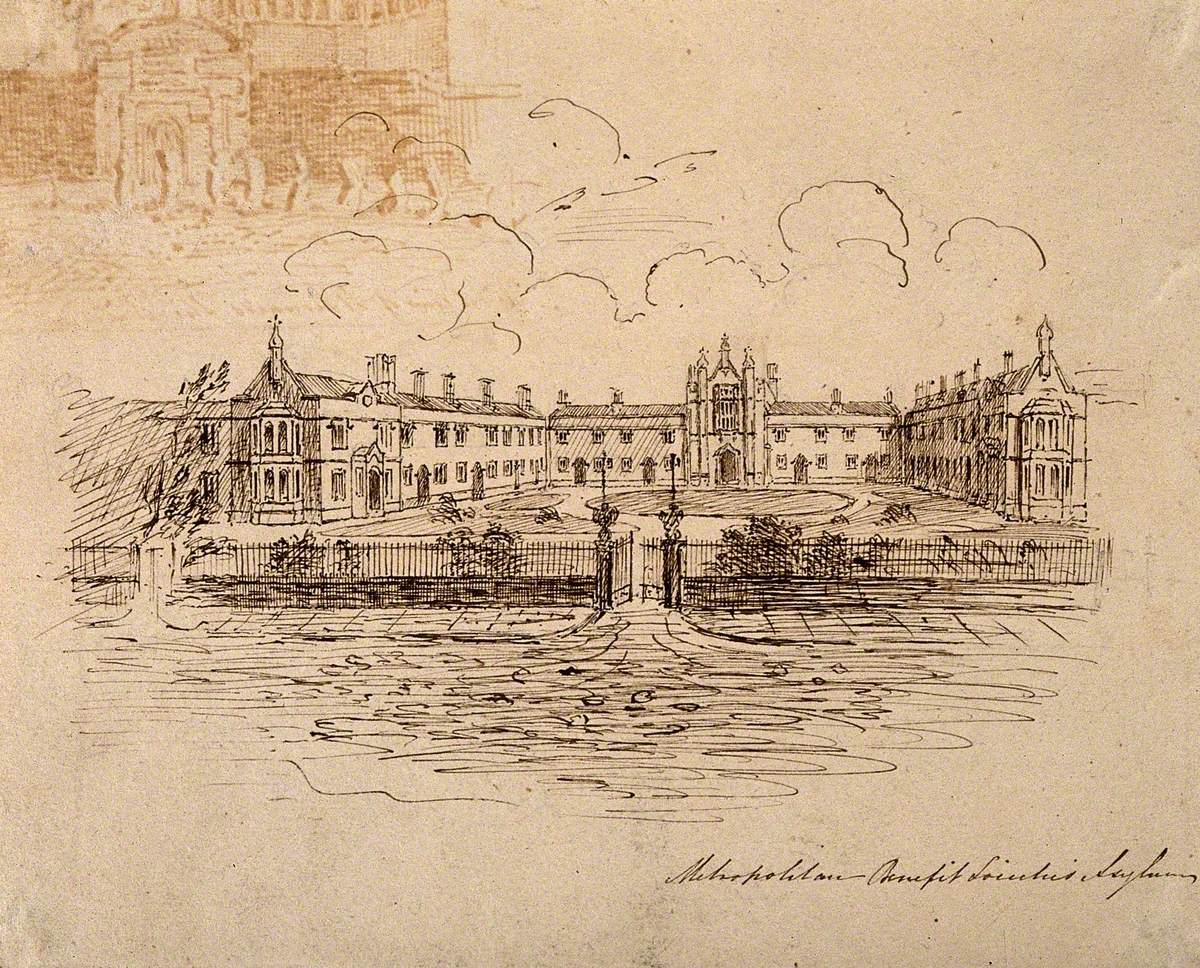 The Metropolitan Benefit Societies' Asylum, Dalston, London