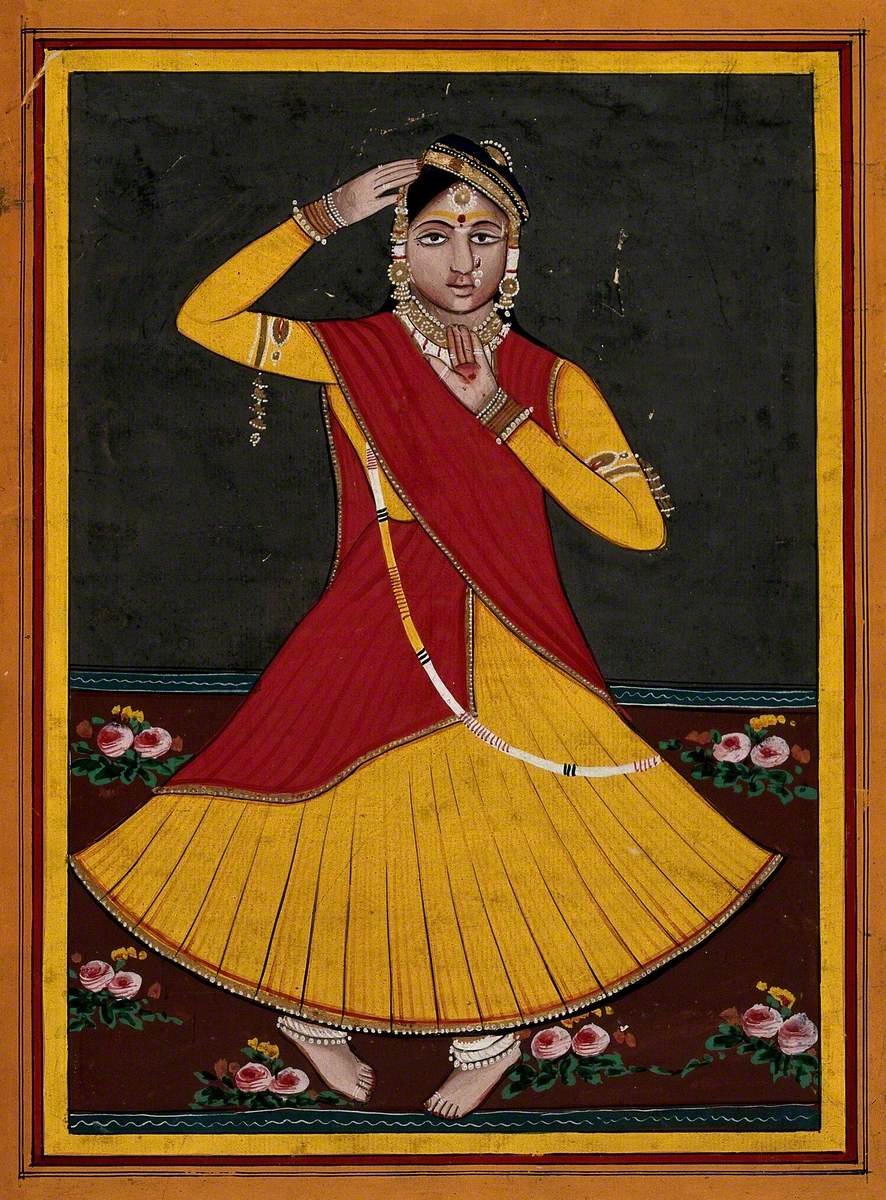 A Nautch Dancing Girl