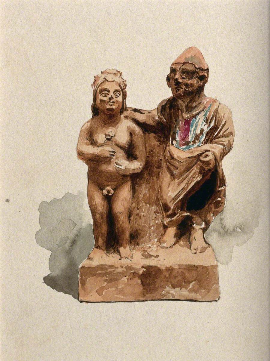 Clay Figures in the Form of Votive Offerings Made for Physical Health and Well-Being