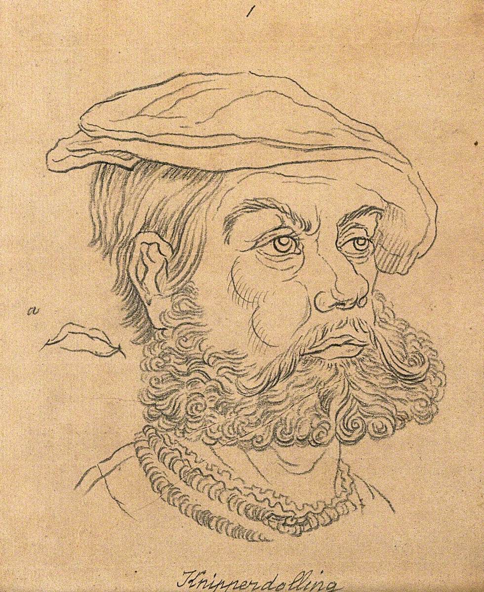 Knipperdolling, Exhibited in Lavater's Work on Physiognomy as a 'Famous and Sanguinary Fanatic'