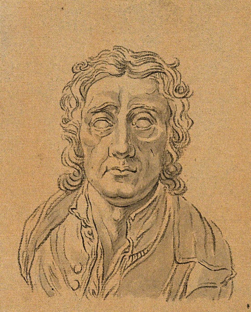 John Locke: Frontal View of Bust