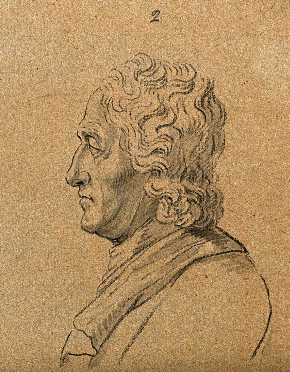John Locke: Left Profile of a Bust