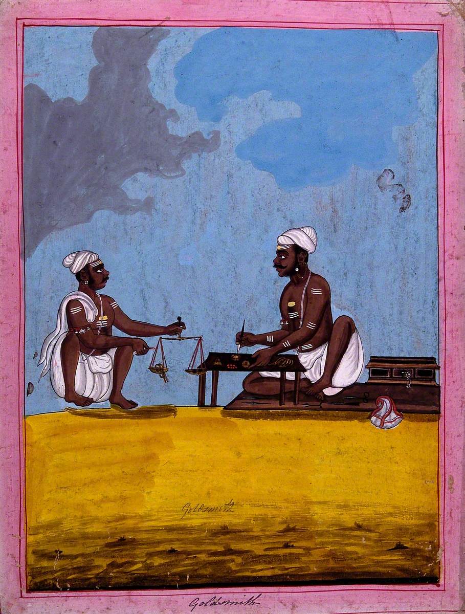 Indian Goldsmiths at Work