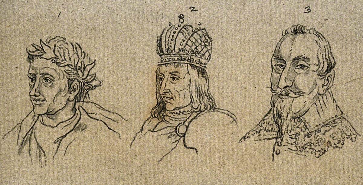 Three Physiognomies Belonging to a Roman Consul, a King and a Prince