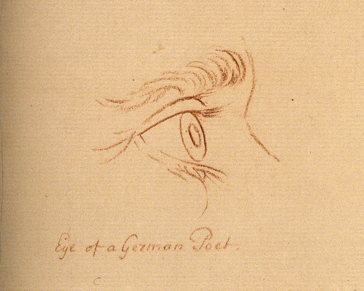An Eye, According to Lavater, Belonging to a German Poet