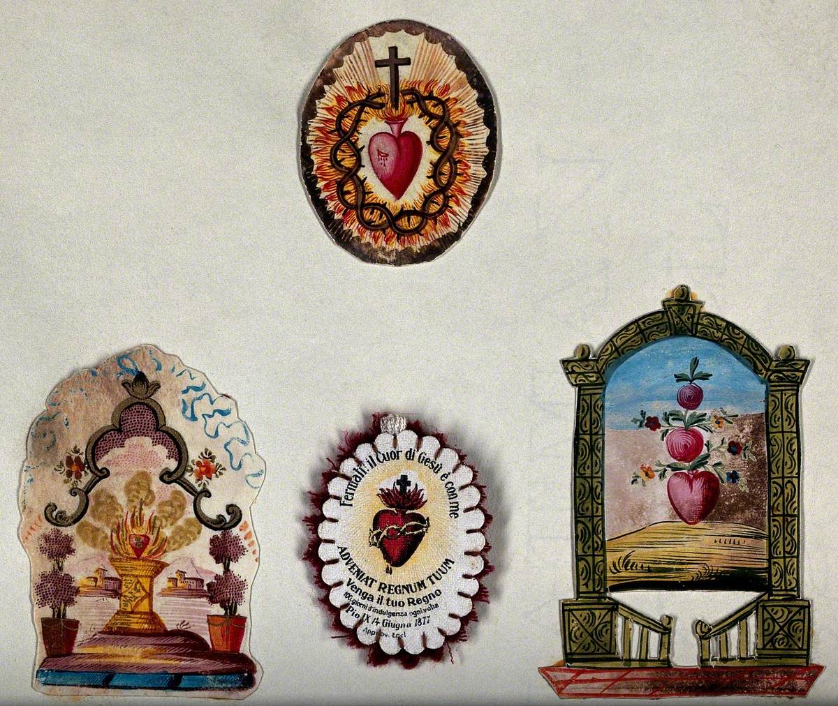 Four Images of the Sacred Heart