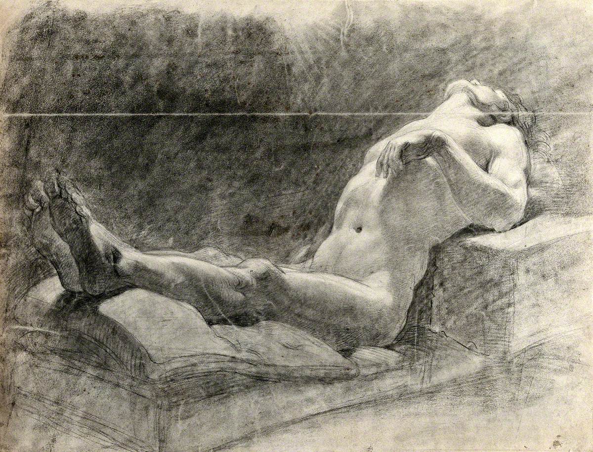 A Reclining Male Nude