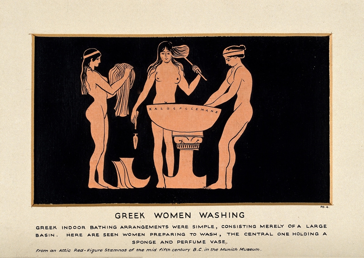 Greek Women Washing