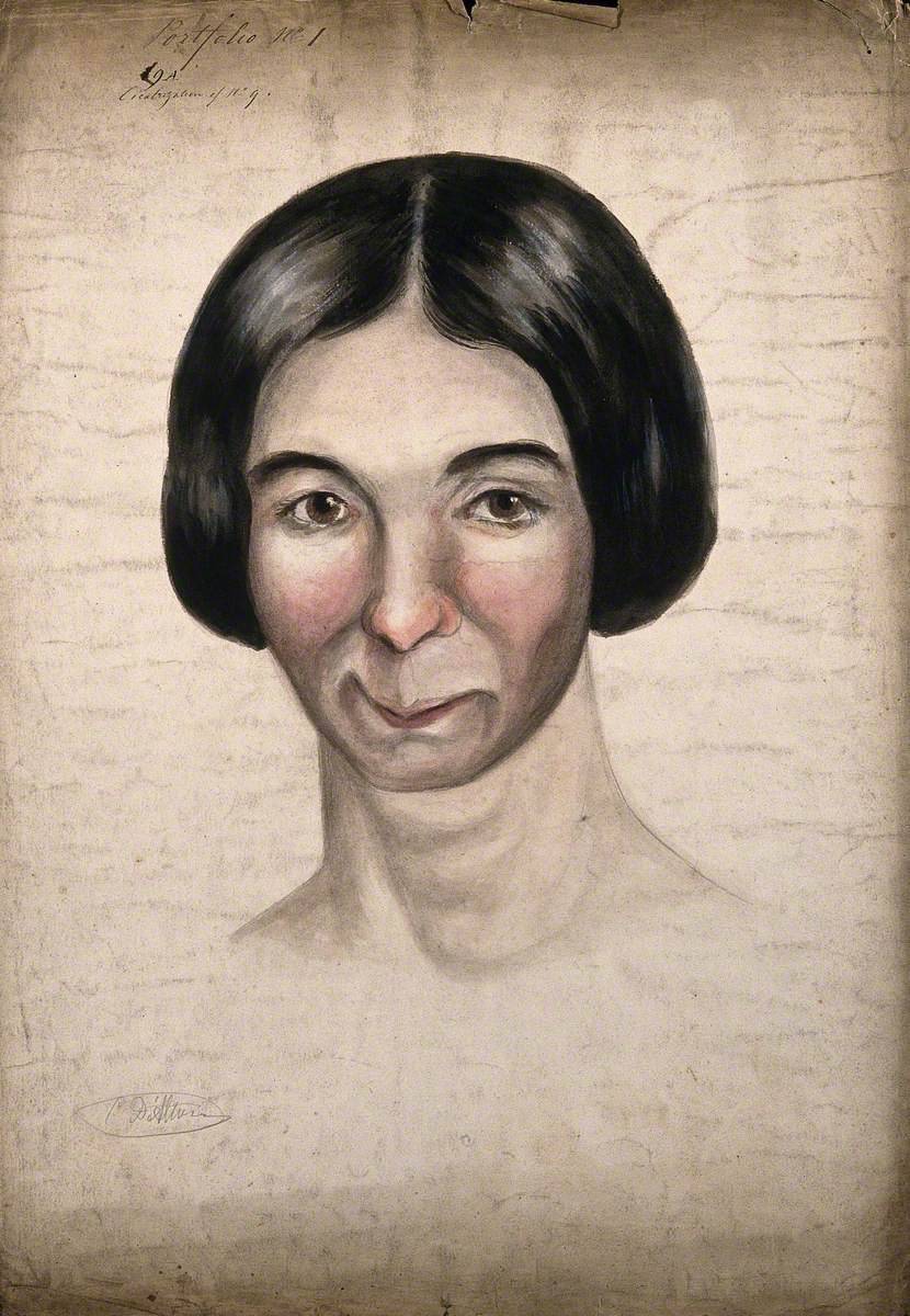 Head of a Woman with Rosy Cheeks